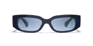 CHANEL CH 5544 women Blue Rectangle Sunglasses