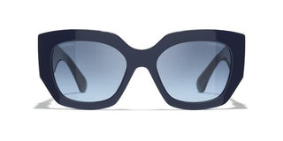 CHANEL CH 5545 women Blue Cat Eye Sunglasses