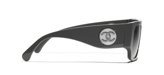 Chanel Ch 5549 Women Grey Squared Sunglasses
