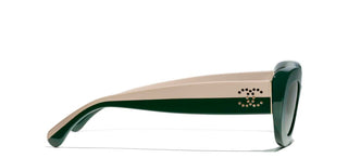 CHANEL CH 5562B women Green Oval Sunglasses