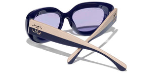 CHANEL CH 5562B women Blue Oval Sunglasses
