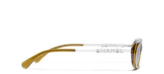 CHANEL CH 5565 women Green Oval Sunglasses