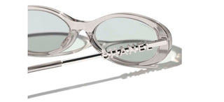 CHANEL CH 5565 women Grey Oval Sunglasses