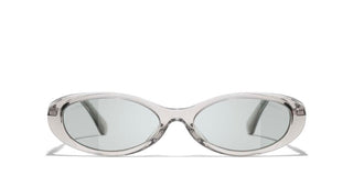 CHANEL CH 5565 women Grey Oval Sunglasses