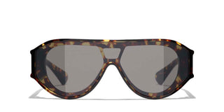 CHANEL CH 5568 women Havana Pilot Sunglasses