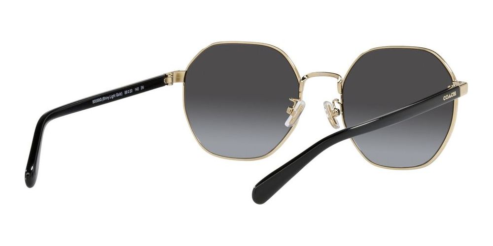 しょー Coach Ch 556 Hc 7147 Women Gold Geometric Sunglasses – Otticanet