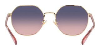 Coach CH 556 HC 7147 women Gold Geometric Sunglasses
