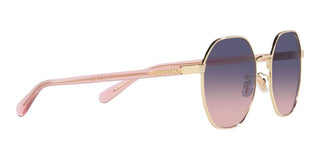 Coach CH 556 HC 7147 women Gold Geometric Sunglasses