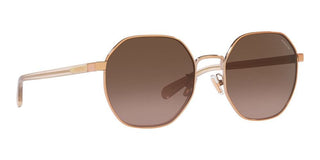 Coach CH 556 HC 7147 women Rose gold Geometric Sunglasses