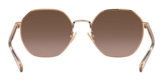 Coach CH 556 HC 7147 women Rose gold Geometric Sunglasses
