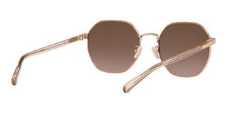 Coach CH 556 HC 7147 women Rose gold Geometric Sunglasses