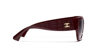 CHANEL CH 5571 women Red Butterfly Sunglasses