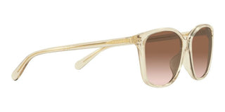 Coach CH 558 HC 8361U women Brown Squared Sunglasses