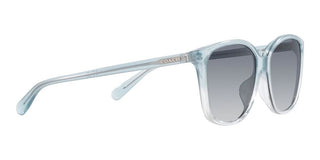 Coach CH 558 HC 8361U women Blue Squared Sunglasses