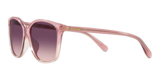 Coach CH 558 HC 8361U women Pink Squared Sunglasses