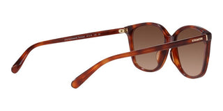 Coach CH 558 HC 8361U women Brown Squared Sunglasses
