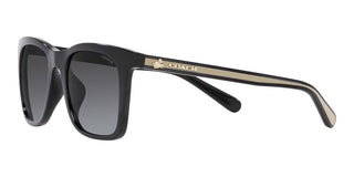 Coach CH 561 HC 8374U women Black Squared Sunglasses