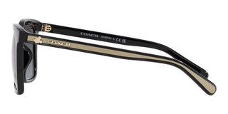 Coach CH 561 HC 8374U women Black Squared Sunglasses