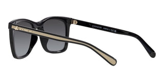 Coach CH 561 HC 8374U women Black Squared Sunglasses