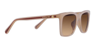 Coach CH 561 HC 8374U women Brown Squared Sunglasses