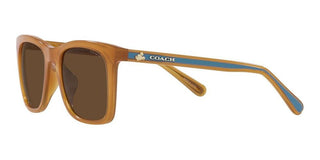 Coach CH 561 HC 8374U women Brown Squared Sunglasses