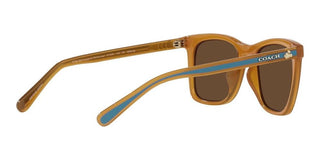 Coach CH 561 HC 8374U women Brown Squared Sunglasses