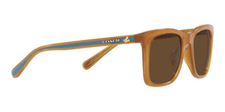 Coach CH 561 HC 8374U women Brown Squared Sunglasses