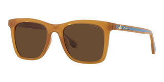 Coach CH 561 HC 8374U women Brown Squared Sunglasses