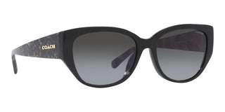 Coach CH 563 HC 8362U women Black Geometric Sunglasses