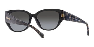 Coach CH 563 HC 8362U women Black Geometric Sunglasses