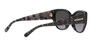 Coach CH 563 HC 8362U women Black Geometric Sunglasses
