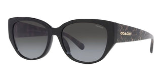 Coach CH 563 HC 8362U women Black Geometric Sunglasses