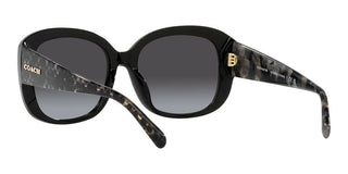 Coach CH 564 HC 8363U women Black Visor Sunglasses
