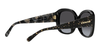 Coach CH 564 HC 8363U women Black Visor Sunglasses