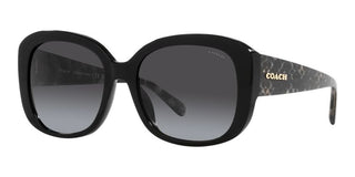 Coach CH 564 HC 8363U women Black Visor Sunglasses