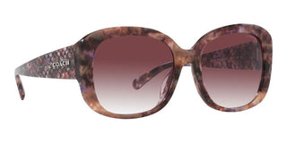Coach CH 564 HC 8363U women Brown Visor Sunglasses