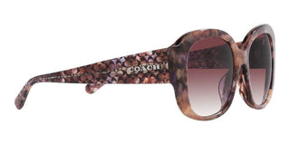 Coach CH 564 HC 8363U women Brown Visor Sunglasses