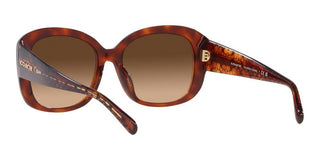 Coach CH 564 HC 8363U women Brown Visor Sunglasses