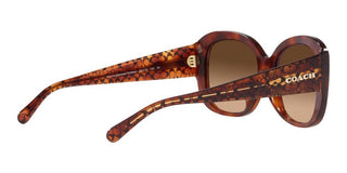 Coach CH 564 HC 8363U women Brown Visor Sunglasses
