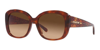Coach CH 564 HC 8363U women Brown Visor Sunglasses