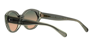 Coach CH 569 HC 8364U women Green Geometric Sunglasses
