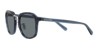 Coach CH 577 HC8366 men Blue Geometric Sunglasses