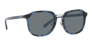 Coach CH 577 HC8366 men Blue Geometric Sunglasses