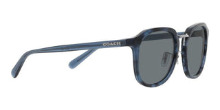 Coach CH 577 HC8366 men Blue Geometric Sunglasses