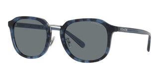 Coach CH 577 HC8366 men Blue Geometric Sunglasses