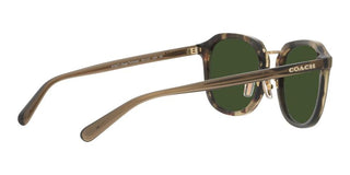 Coach CH 577 HC8366 men Green Geometric Sunglasses