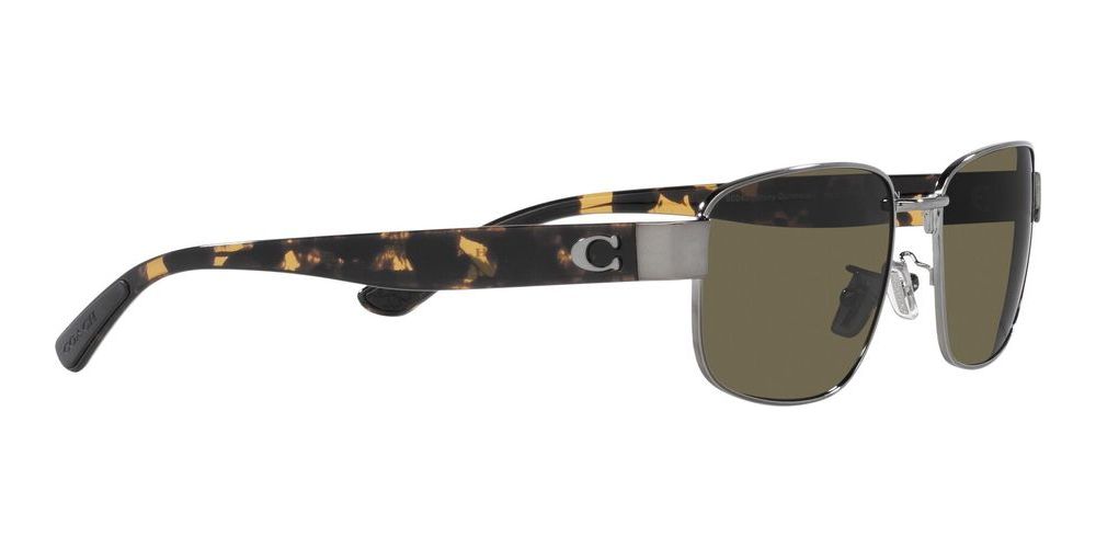 Coach Ch 579 Hc 7149 Men Grey Geometric Sunglasses – Otticanet