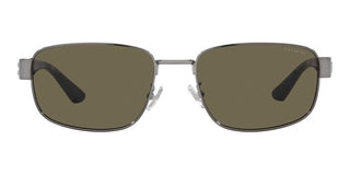 Coach CH 579 HC 7149 men Grey Geometric Sunglasses