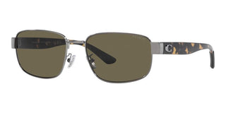 Coach CH 579 HC 7149 men Grey Geometric Sunglasses