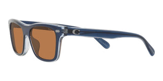 Coach CH 583 HC 8371U men Blue Squared Sunglasses